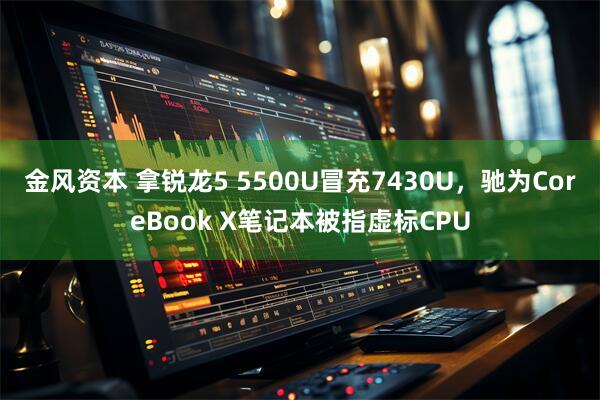 金风资本 拿锐龙5 5500U冒充7430U，驰为CoreBook X笔记本被指虚标CPU